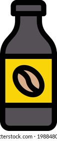coffee vector color line icon