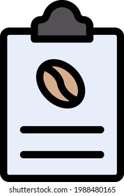 coffee vector color line icon