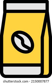 coffee vector color line icon