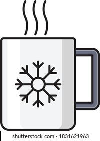coffee vector colour line icon 