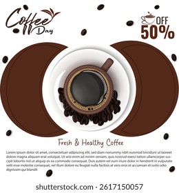 Coffee vector concept 6. Coffee graphic design vector. Coffee vector. Ayurvedic Coffee.