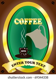 Coffee vector design