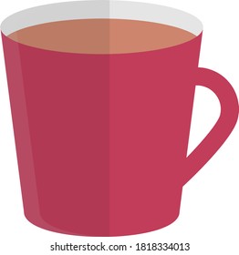 coffee vector flat color icon 