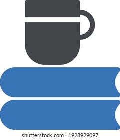 icono de color de glifo vector de café