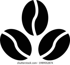 coffee vector glyph flat icon