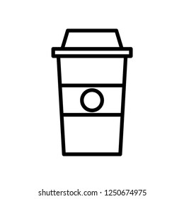 Coffee vector icon