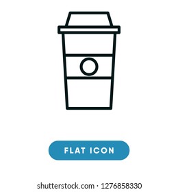 Coffee vector icon