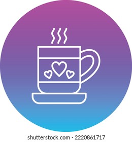 Coffee vector icon. Can be used for printing, mobile and web applications.