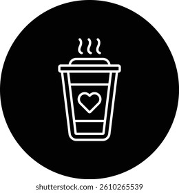 Coffee vector icon. Can be used for printing, mobile and web applications.