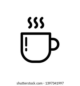 Coffee Vector Icon Design Template