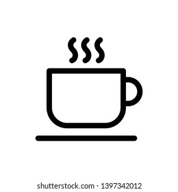 Coffee Vector Icon Design Template