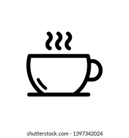Coffee Vector Icon Design Template
