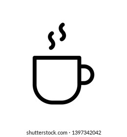 Coffee Vector Icon Design Template