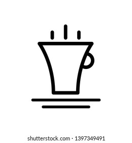 Coffee vector Icon Design Template