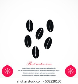 coffee vector icon, flat design best vector icon