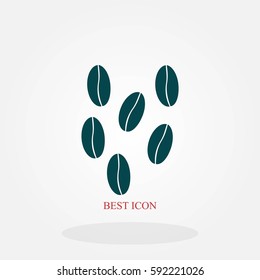 coffee vector icon, flat design best vector icon