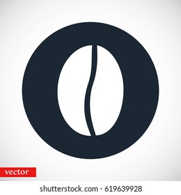 coffee vector icon, flat design best vector icon