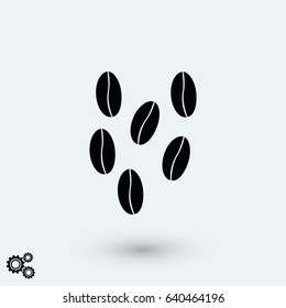coffee vector icon, flat design best vector icon