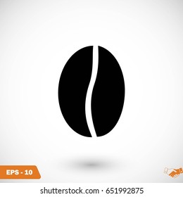 coffee vector icon, flat design best vector icon