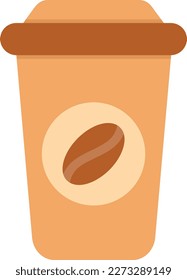 Coffee Vector Icon Flat Style