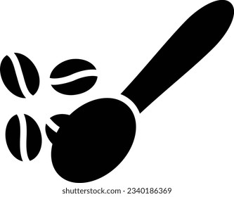 Coffee Vector Icon Glyph Style