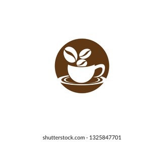 Coffee vector icon illustration