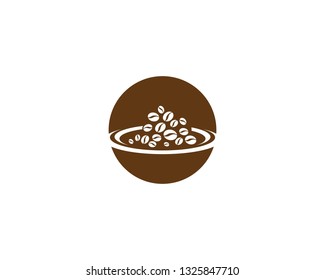 Coffee vector icon illustration