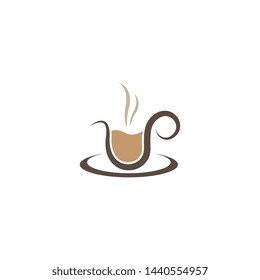 Coffee vector icon illustration design