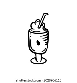 coffee vector icon illustration on white background