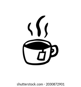 coffee vector icon illustration on white background