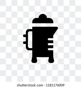 Coffee vector icon isolated on transparent background, Coffee logo concept