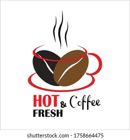 coffee vector icon logo symbol illustration template