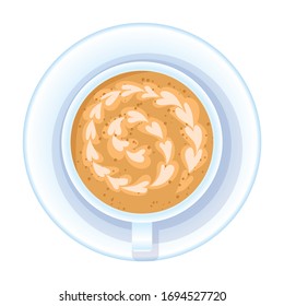 Coffee vector icon.Cartoon vector icon isolated on white background coffee.
