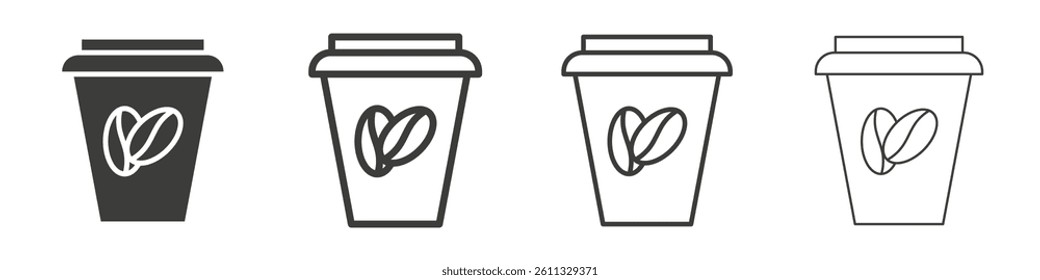 Coffee vector icons graphic pack