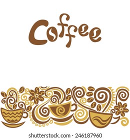 Coffee vector illustration