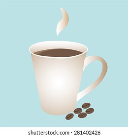 Coffee. Vector illustration.