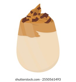 Coffee Vector Illustration - Dalgona Coffee