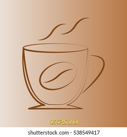 coffee, vector illustration EPS 10