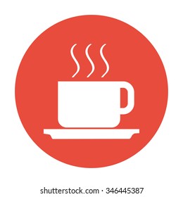 coffee vector illustration. Flat design style EPS