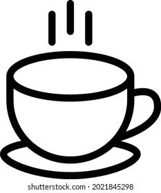 coffee vector illustration isolated on a transparent background . colour vector icons for concept or web graphics.