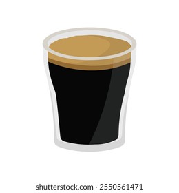 Ilustração do vetor de café - Café de leite