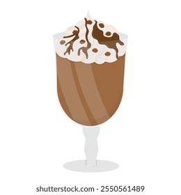 Coffee Vector Illustration - Mochacino