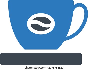 Kaffee-Vektorgrafik auf transparentem Hintergrund. Symbole in Premium-Qualität. Glyphen Vektorsymbol für Konzept und Grafikdesign.