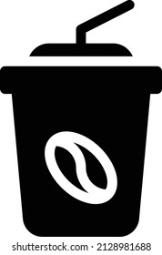 coffee Vector illustration on a transparent background. Premium quality symbols. Glyphs vector icon for concept and graphic design.