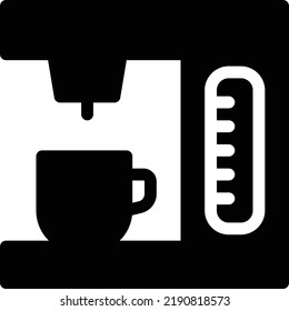 coffee Vector illustration on a transparent background. Premium quality symmbols. Glyphs vector icons for concept and graphic design.