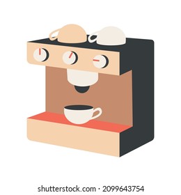 coffee vector illustrations simple minimalistic flat design style. design elements for projects, coffee bean packaging, different coffee preparing tools, trendy boho cafe branding doodles