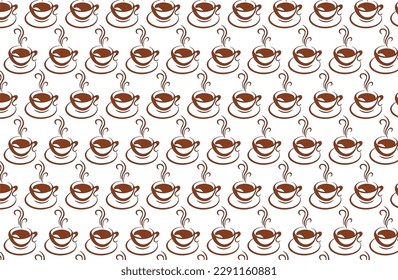 coffee vector illustrations simple minimalistic flat design style. design elements for projects,