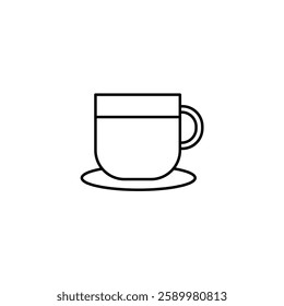 Coffee Vector line icon design