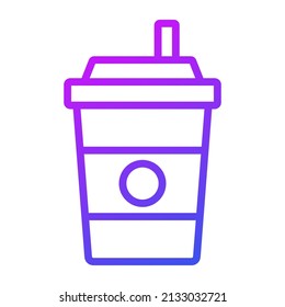 coffee vector Line Icon. Simple Creative vector Line Icon