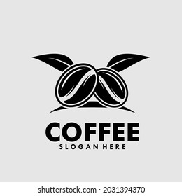 plantilla de diseño de logotipo de vector de café